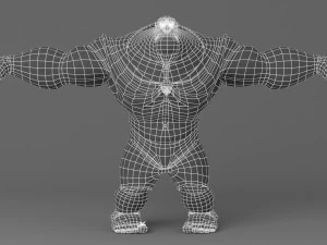 cartoon giant 3D Model