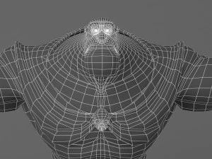 cartoon giant 3D Model