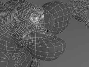 cartoon giant 3D Model