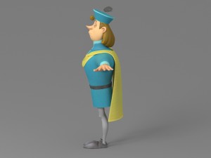 cartoon prince 3D Model