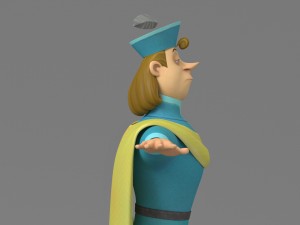 cartoon prince 3D Model