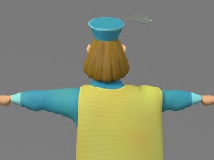 cartoon prince 3D Model