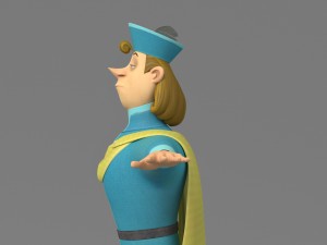 cartoon prince 3D Model