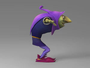 cartoon monster 3D Model