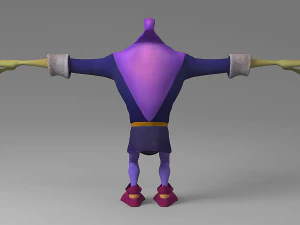 cartoon monster 3D Model