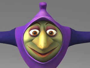 cartoon monster 3D Model