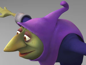 cartoon monster 3D Model