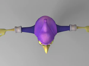 cartoon monster 3D Model