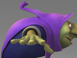 cartoon monster 3D Model