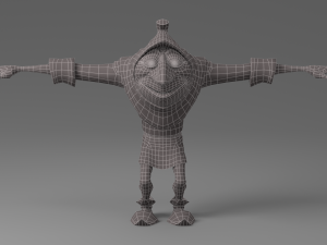 cartoon monster Modelo 3D