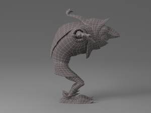 cartoon monster Modelo 3D