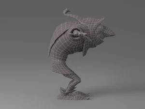 cartoon monster 3D Model