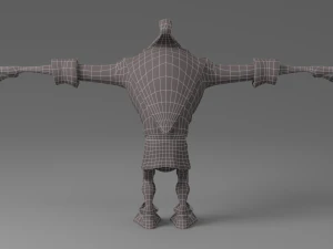 cartoon monster 3D Model
