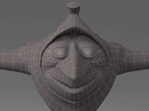 cartoon monster 3D Model