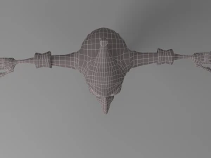 cartoon monster 3D Model