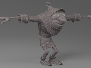 cartoon monster Modelo 3D