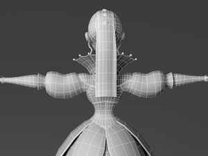 cartoon princess Modello 3D