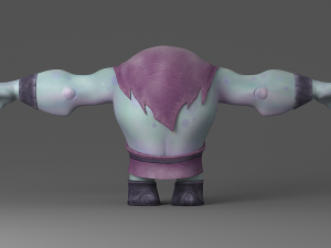 cartoon monster 1 3D Model