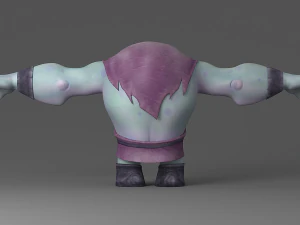 cartoon monster 1 3D Model
