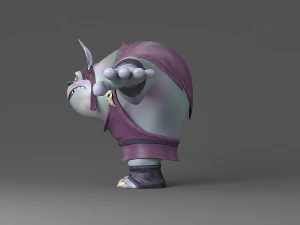 cartoon monster 1 3D Model