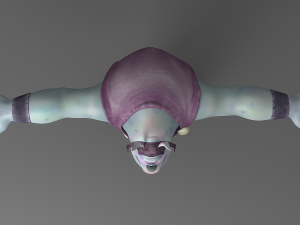 cartoon monster 1 3D Model