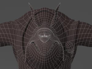 cartoon monster 1 3D Model