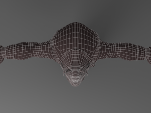 cartoon monster 1 3D Model