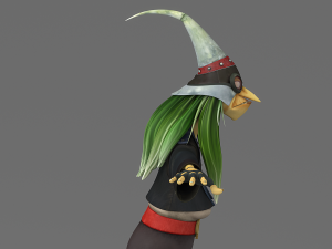 cartoon witch 3D Модель