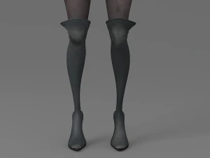 cartoon witch 3D Model