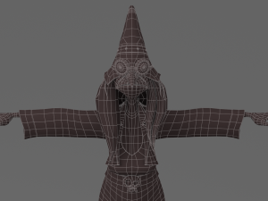 cartoon witch 3D Модель