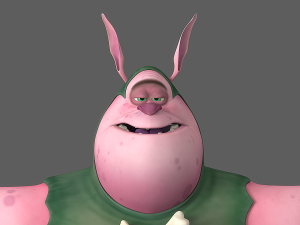 cartoon monster 2 Modelo 3D