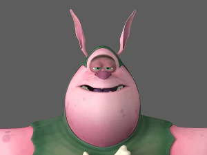 monstruo de dibujos animados 2 Modelo 3D