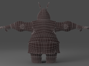 cartoon monster 2 Modelo 3D