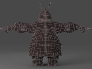 monstruo de dibujos animados 2 Modelo 3D