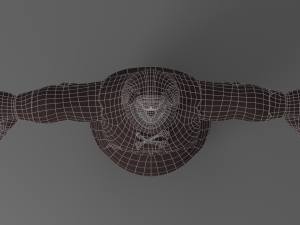 cartoon monster 2 Modelo 3D