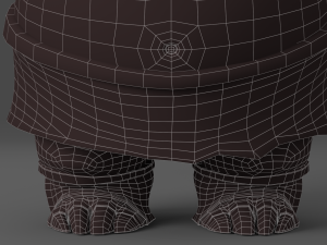 cartoon monster 2 Modelo 3D