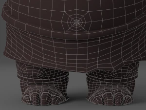 monstruo de dibujos animados 2 Modelo 3D