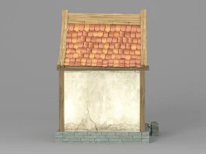 cartoon house 4 3D Model