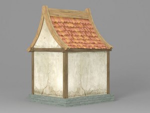 cartoon house 4 Modelo 3D