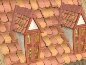 cartoon house 4 3D Model