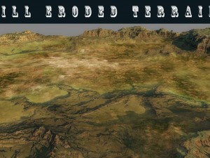 hills terrain Model 3D