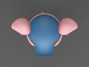 cartoon pig 3D Model