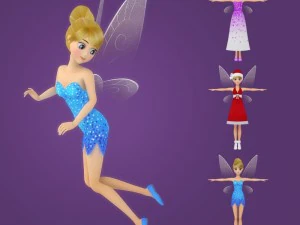 妖精の装備 3Dモデル