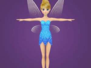 fairy rigged 3D Model