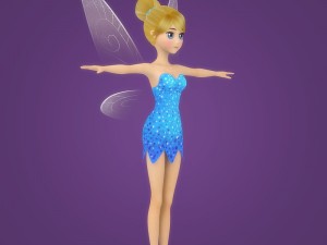 fairy rigged 3D Model