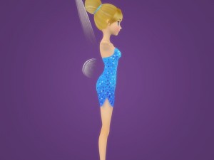 fairy rigged 3D Model