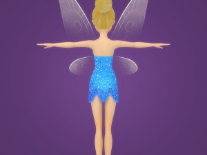 fairy rigged 3D Model