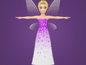 fairy rigged 3D Model