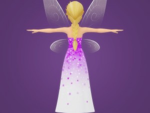 fairy rigged 3D Model
