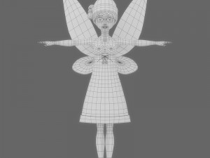 fairy rigged 3D Model